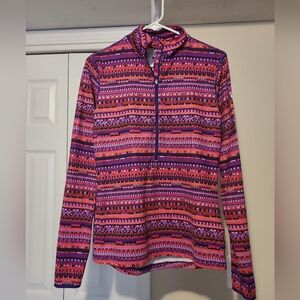 Womens Nike Pro Hyperwarm Half Zip Longsleeve Shirt Medium